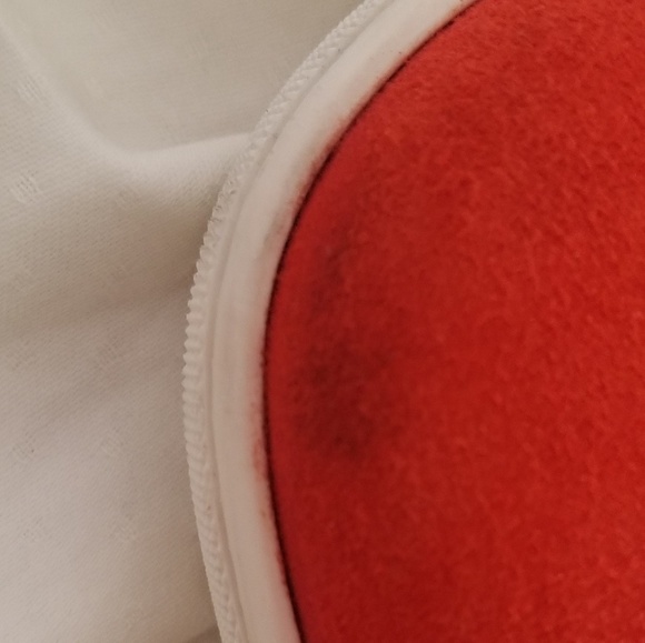 Christian Louboutin Red Suede Nono Flat Sneaker - Picture 5 of 8